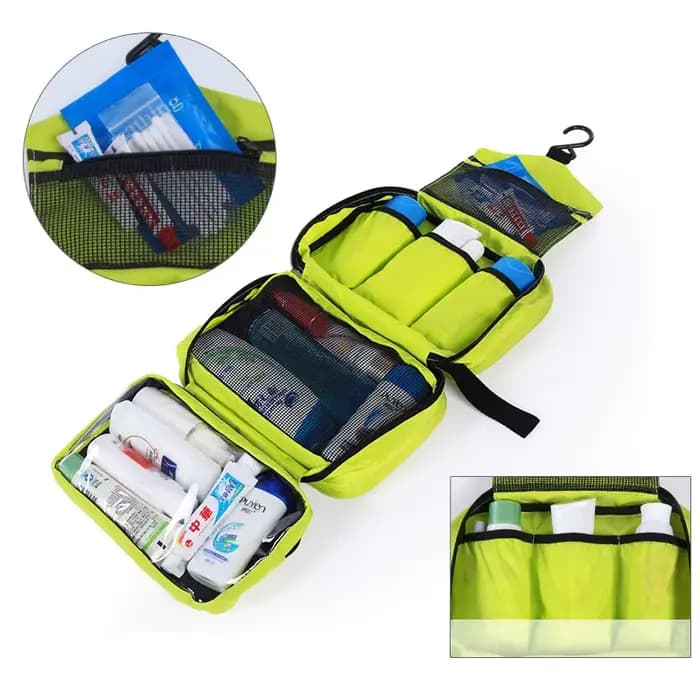 Nouvelle Trousse de Toilette de Voyage Suspendue pour Hommes et Femmes