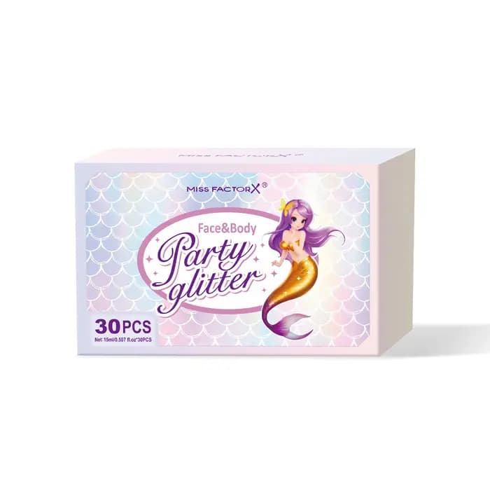 30 pièces/boîte Gel pailleté pour le corps du visage