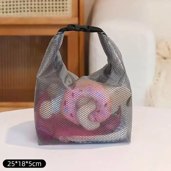 Sac de toilette transparent imperméable pour cosmétiques