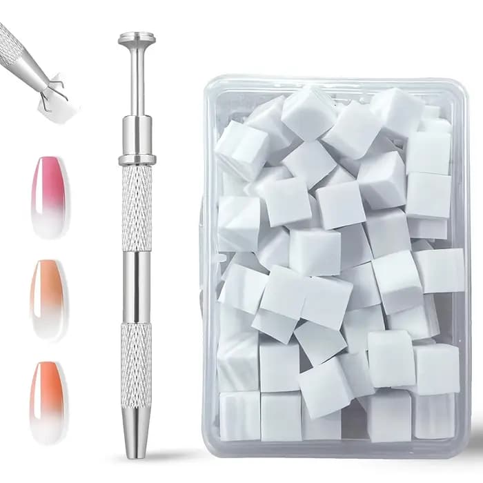 Ensemble d'éponges pour nail art
