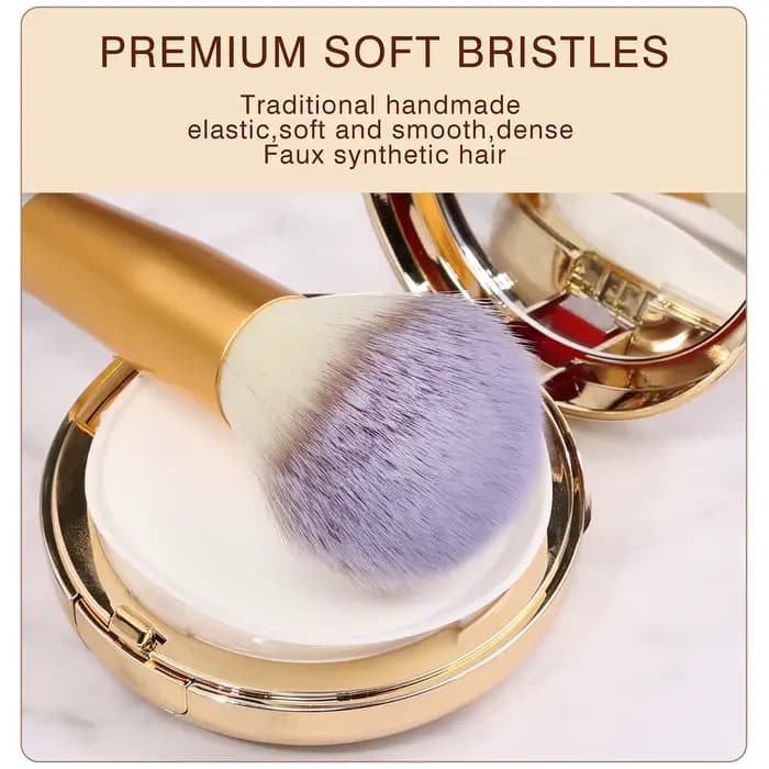 Wars DER-Ensemble de pinceaux de maquillage synthétiques de qualité supérieure