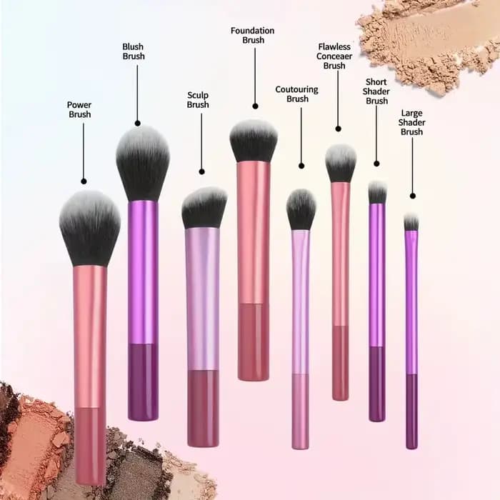 8 pièces Pro facile à nettoyer