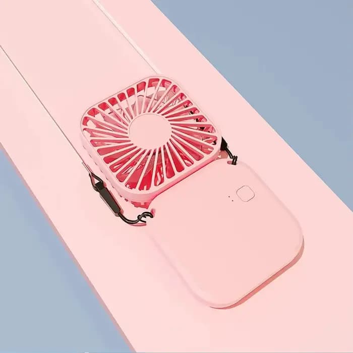 NOUVEAU Mini ventilateur portable élégant avec miroir de maquillage intégré