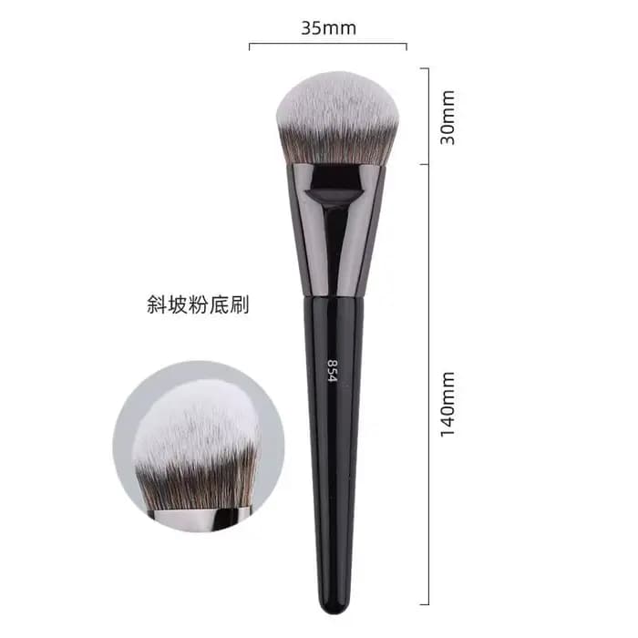 Pinceau biseauté pour fond de teint en poudre, brosse de maquillage, liquide BB crème finition visag