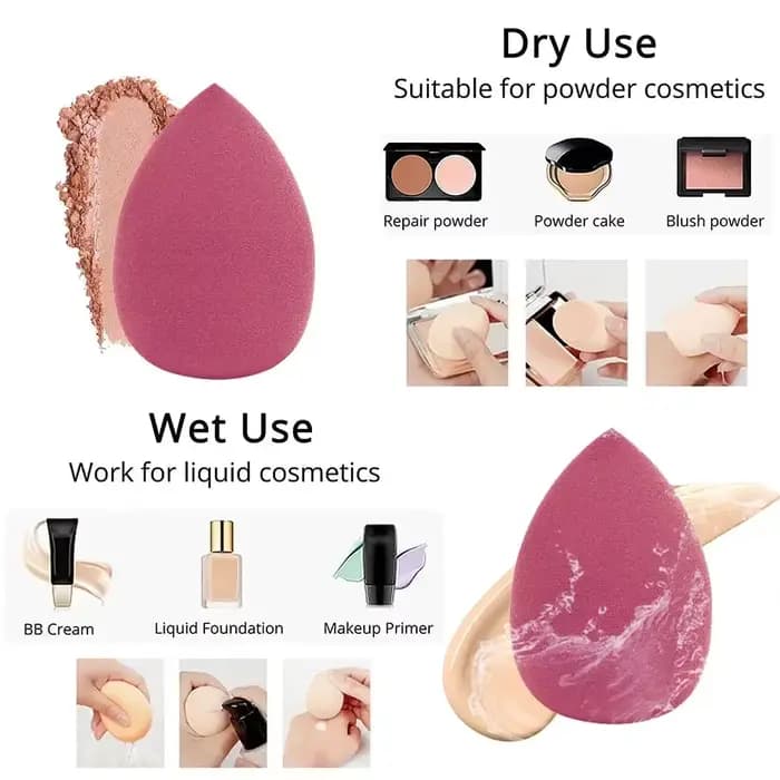 Éponges de maquillage, 14 pièces