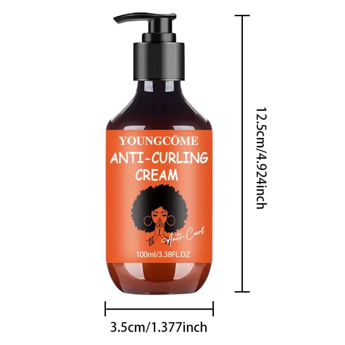 Hydrate et définit les boucles, parfait pour les cheveux secs et crépus, convient aux hommes et aux