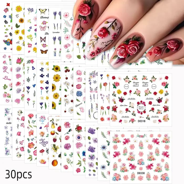 Autocollants pour ongles 3D
