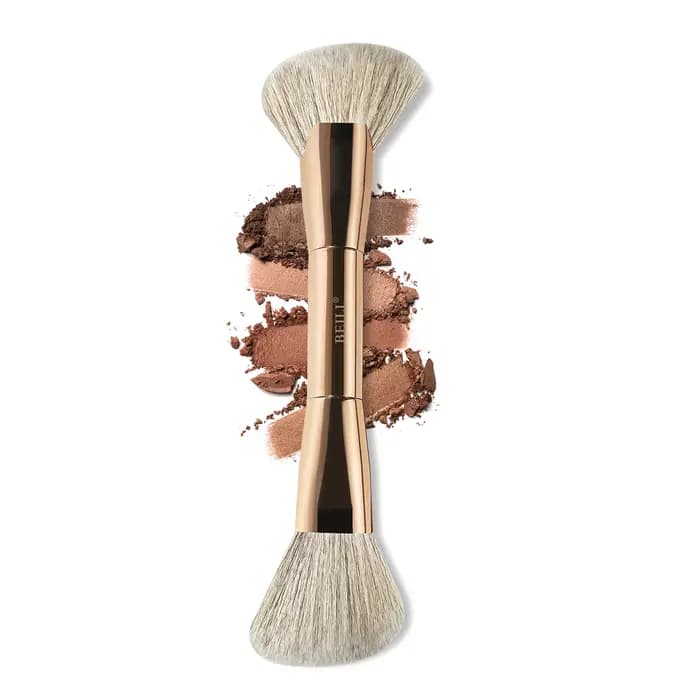 Pinceau de maquillage double embout BEILI Major Sculpture pour sculpter le visage