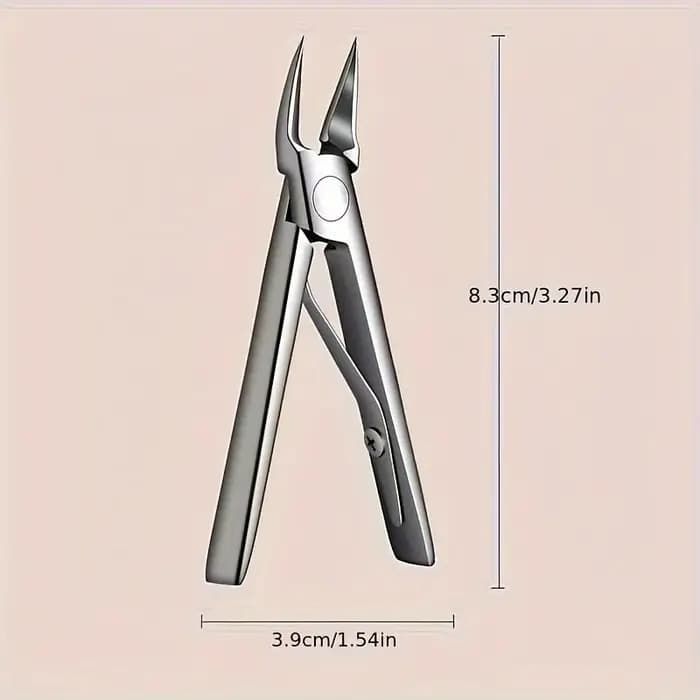 Coupe-ongles professionnel épais avec corps en acier inoxydable