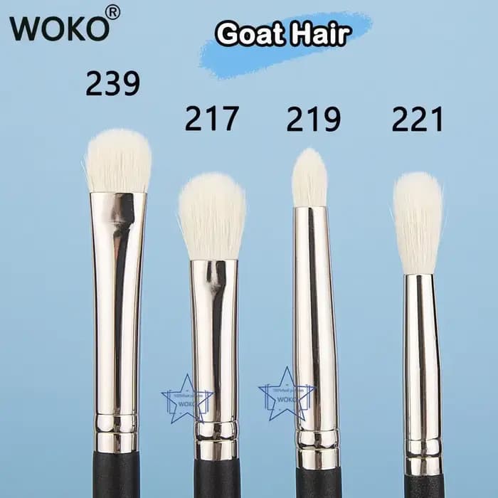 Pinceaux de maquillage pour fard à paupières, ombre à paupières plate, pinceaux de mélange de plis,