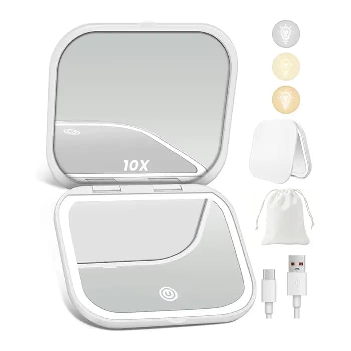 Miroir de maquillage avec éclairage