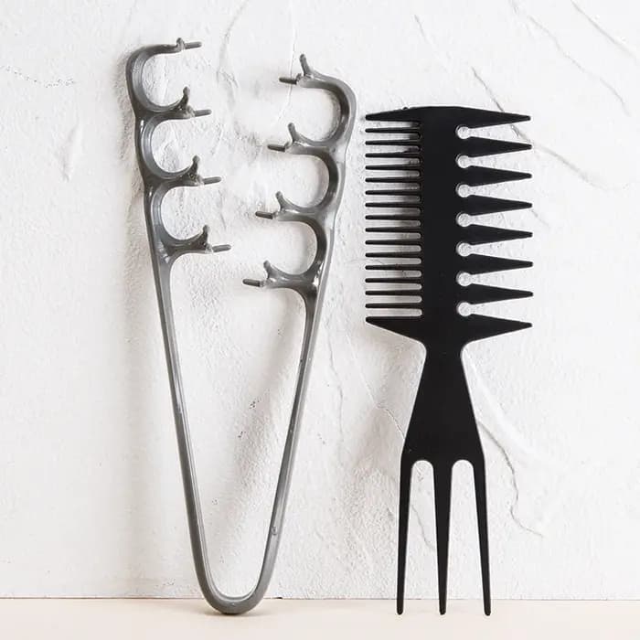 Ensemble de peignes volumisants à dents larges