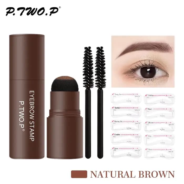Tampon de maquillage en poudre pour définisseur de sourcils