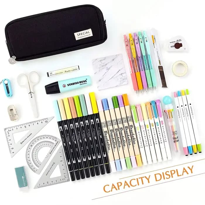 Trousse à crayons de grande capacité