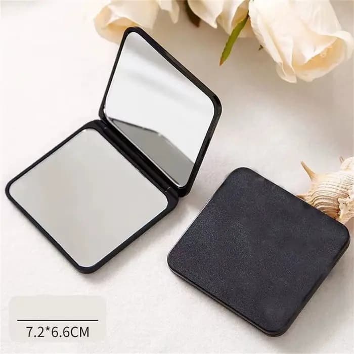 Miroir de maquillage rectangle double face