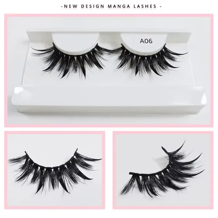 RED SIREN – faux-cils en Manga mouillés, longs, épais, naturels, à la mode, maquillage coréen, nouve