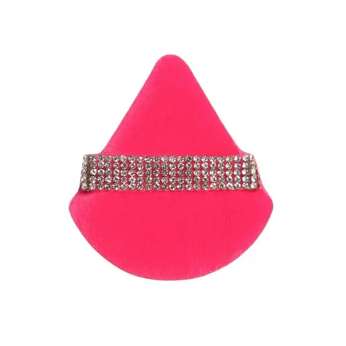 Diamant Triangle poudre bouffée visage maquillage outil éponge velours doux lisse beauté
