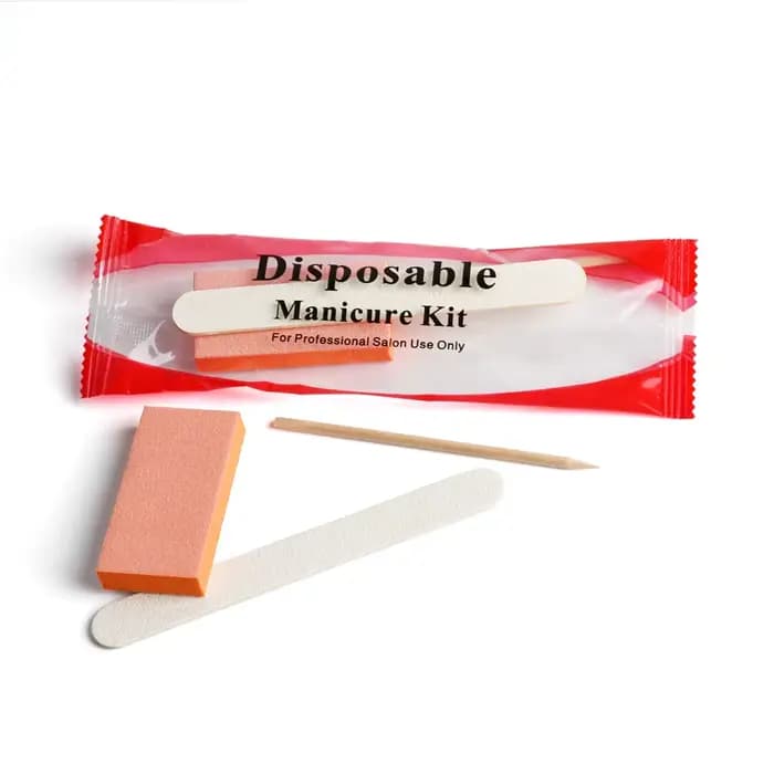 Kit de manucure en forme de poulet pour pédicure, faux ongles, N64.Fake, 100 ensembles