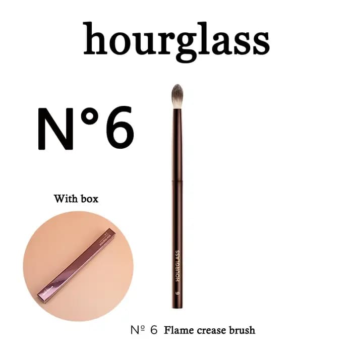 Sablier finition sans couture fond de teint brosse coudée