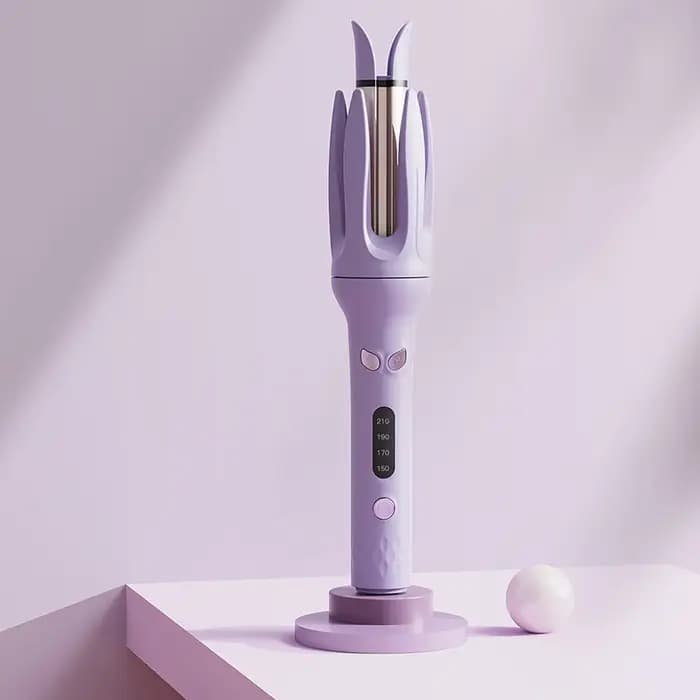 Bigoudi automatique 28mm Ions négatifs électrique céramique friser bâton de cheveux rotatif Curl vagues Anti-emmêlement