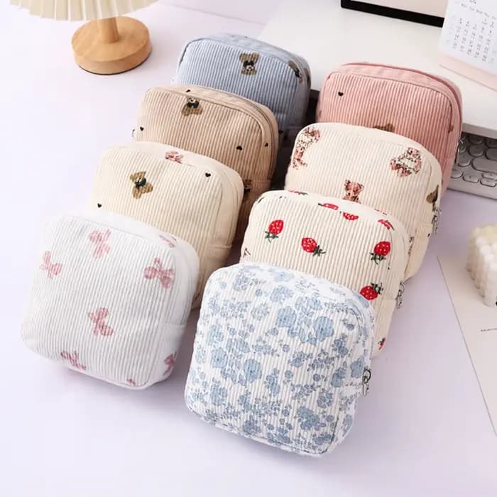 Petite trousse de maquillage mignonne pour sac à main