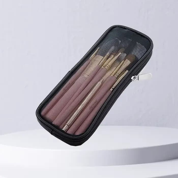 Étui de voyage pour pinceaux de maquillage