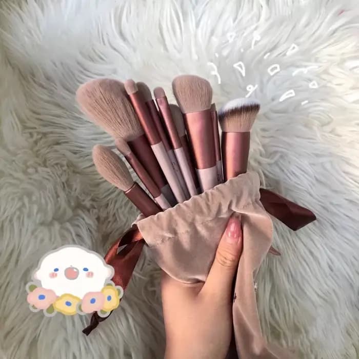 Ensemble de pinceaux de maquillage