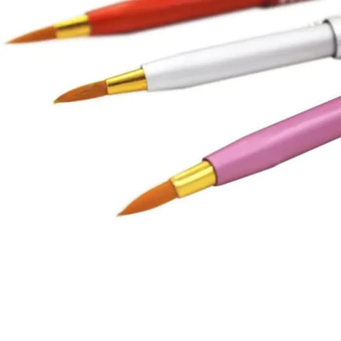 Pinceaux de maquillage portables rétractables pour lèvres