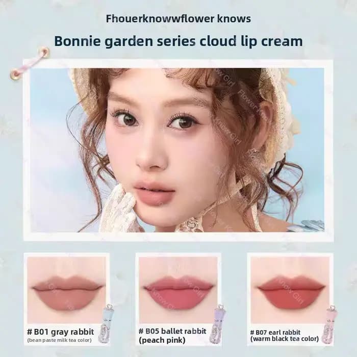 Flower Knows ALL IN ONE Kit de Maquillage 10 pièces Bonny Garden Iris – Coffret Cadeau avec Baume à