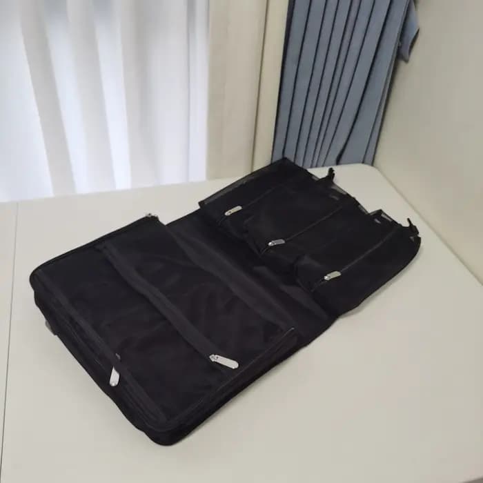 Trousse de maquillage pliable