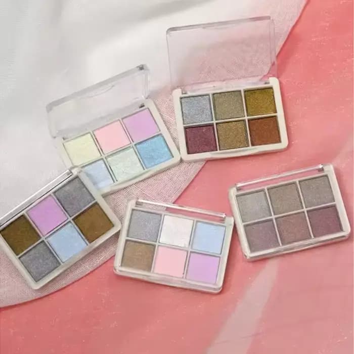 Poudre miroir magique solide, 6 couleurs, 1 pièce, paillettes pour ongles, Illusion de miroir, poudre aurore, verre Super brillant, Flash fin, paillettes pour ongles