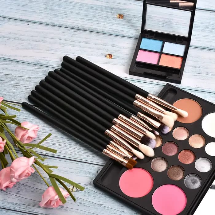 Pinceaux de maquillage pour fard à barrage