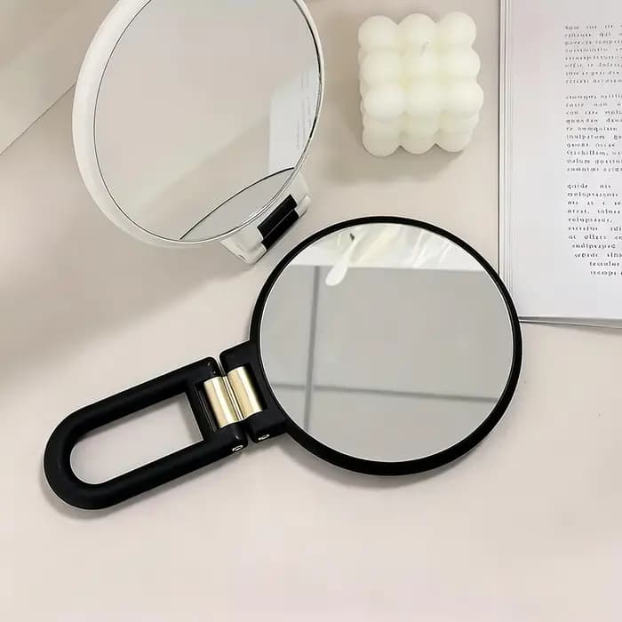 Miroirs grossissants à main avec poignée