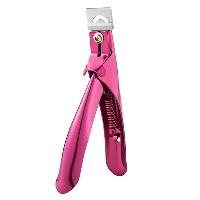 Coupe-ongles Transparent, coupe-bord droit pour ongles en acrylique/pointe, outil de manucure en aci