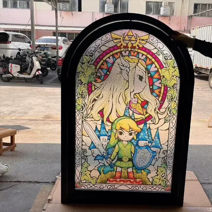 Miroir mural de luxe spécial chambre à coucher