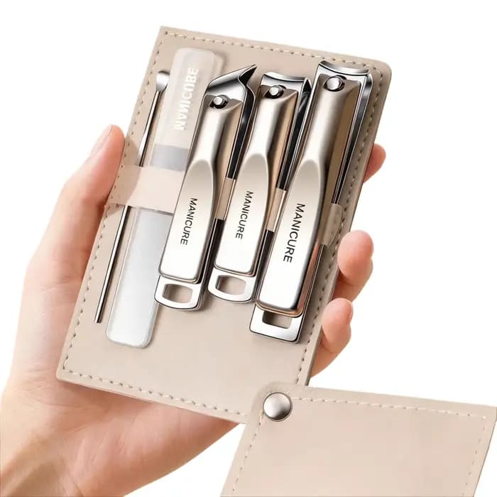 Manucure 5 pièces ensemble soins personnels Kit de coupe-ongles