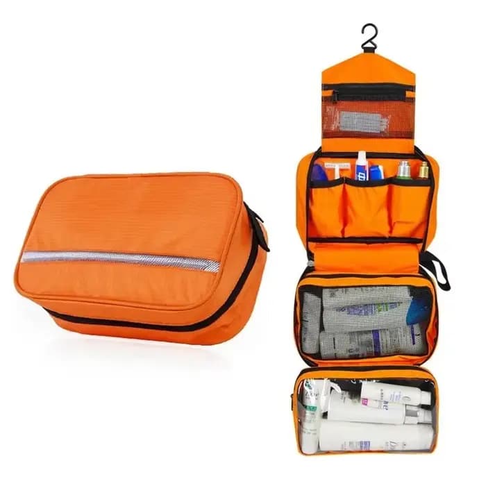 Nouvelle Trousse de Toilette de Voyage Suspendue pour Hommes et Femmes